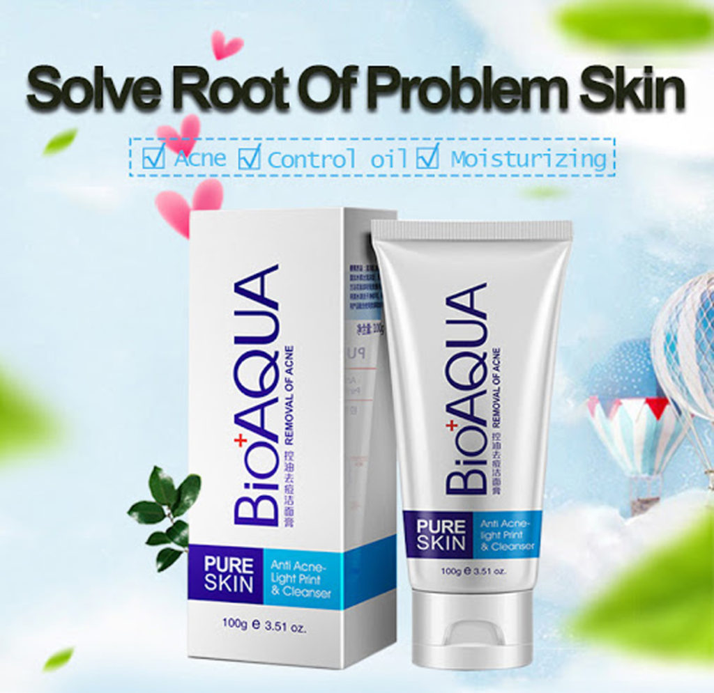 Bioaqua Pure Skin Acne Cleanser Parda